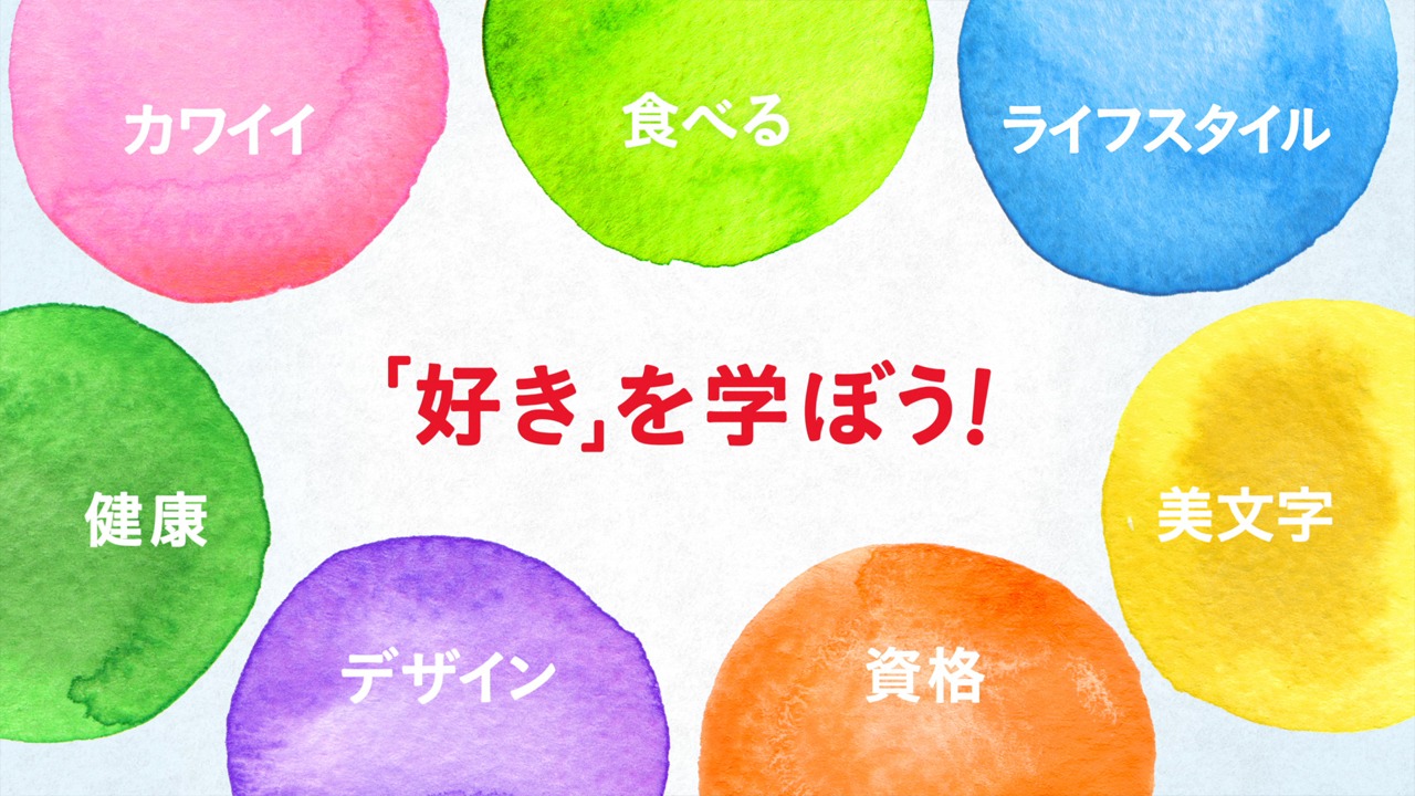 ユーキャン新CM「オープニング」篇のワンシーン。