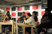 locofrank「トークショー＆サイン会」東京・HMV&BOOKS TOKYO公演の様子。