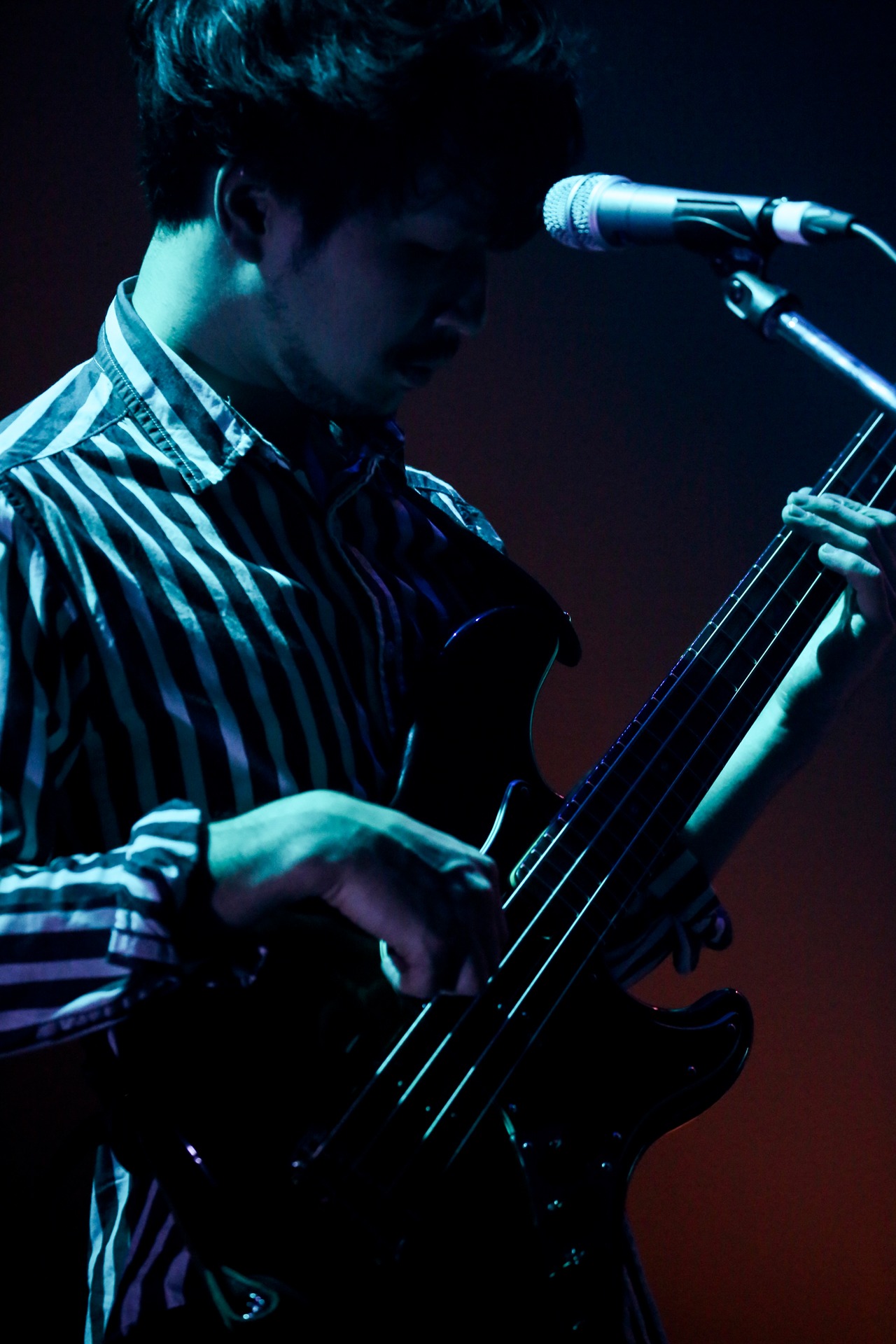 谷口滋昭（B / きのこ帝国）（Photo by Hajime Kamiiisaka）