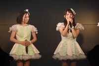 武田紗季による卒業発表の様子。