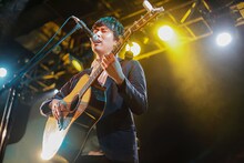 永田佳之（G, Vo）（Photo by YURI）