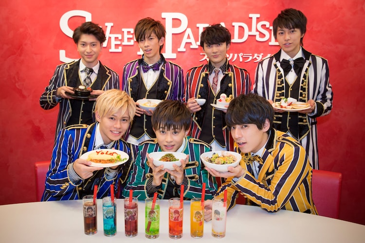 超特急 スイーツパラダイス 新しい風が吹く コラボメニュー14種登場 音楽ナタリー 超特急 スイーツパラダイス 新しい風が吹く コラボメニュー14種登場 音楽ナタリー
