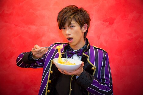 「ガリボナーラ」とリョウガ。