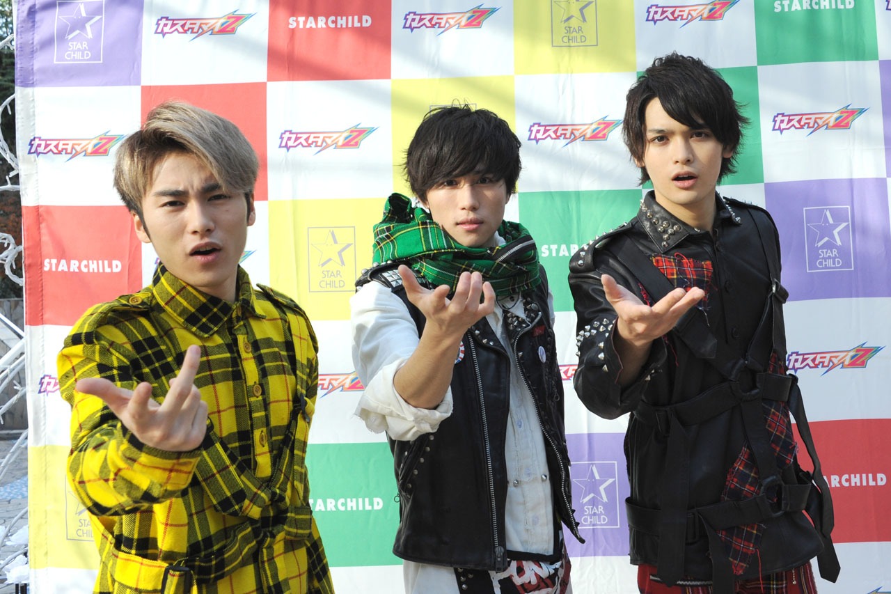 左からDAICHI、HIROKI、GORO。