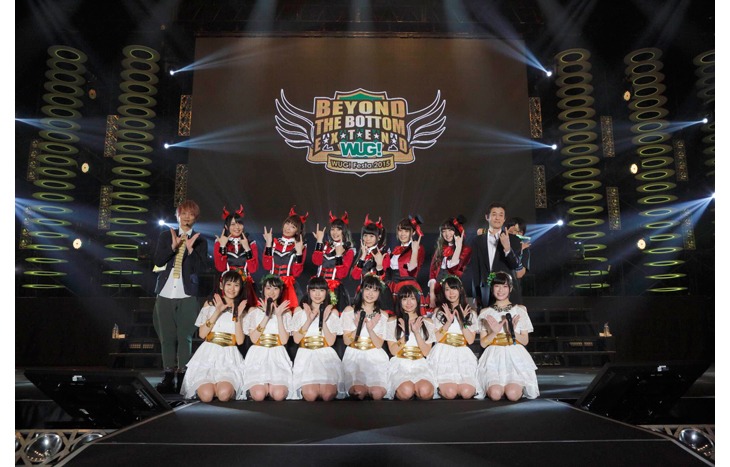 「Wake Up, Girls! Festa. 2015 Beyond the Bottom Extend」の様子。