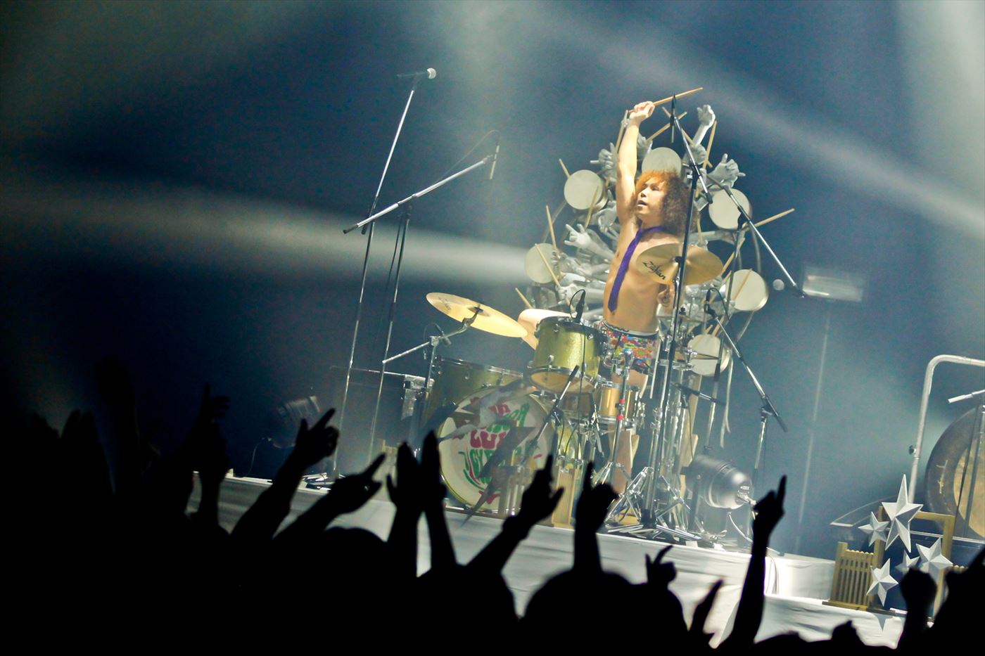 モーモールルギャバン「Tour 2015 "Would you be my friend?"」最終公演の様子。（Photo by PETA）