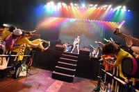 「アップアップガールズ（仮）ライブハウスツアー2015 ハイスパート RAVE FESTIVAL～Zepp Tokyo決戦～」の様子。