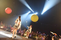 「アップアップガールズ（仮）ライブハウスツアー2015 ハイスパート RAVE FESTIVAL～Zepp Tokyo決戦～」の様子。