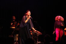 左からmabanua、福原美穂、EMI MARIA。 （Photo by Rina Kihara）