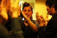 「福原美穂 TOUR "Live in Music Vol.6"」Billboard Live TOKYO 1日目公演終了後の福原美穂。