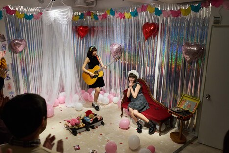 「Mico meets Saku in London▽」の様子。（Photo by Issei makabe）