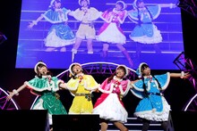 「ミルキィホームズ Presents ブシロードライブ 2015」でのミルキィホームズ。（写真提供：ブシロード）