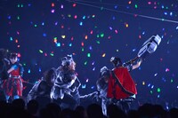 殺陣シーンの様子。