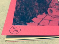 BOMBORI「PRAYGROUND」対象店舗購入特典のZINE。