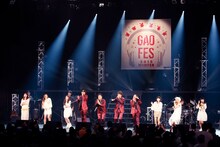Little Glee Monster「冬のガオフェス2015」の様子。（写真提供：ソニー・ミュージックレコーズ）