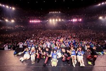 Little Glee Monster「冬のガオフェス2015」の様子。（写真提供：ソニー・ミュージックレコーズ）