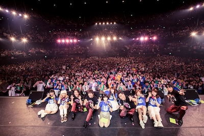 Little Glee Monster「冬のガオフェス2015」の様子。（写真提供：ソニー・ミュージックレコーズ）