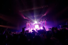 Little Glee Monster「冬のガオフェス2015」の様子。（写真提供：ソニー・ミュージックレコーズ）