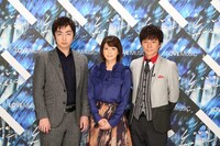 左より羽田圭介、森高千里、渡部建。 (c)フジテレビ