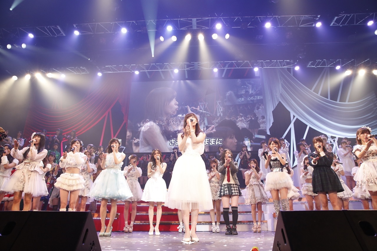 「第5回 AKB48紅白対抗歌合戦」の様子。(c)AKS