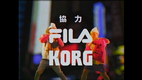 「PURPLE JACK CITY」ミュージックビデオのワンシーン。