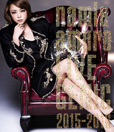 安室奈美恵「namie amuro LIVEGENIC 2015-2016」Blu-ray盤ジャケット