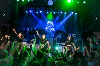 NECRONOMIDOL 3rdワンマンライブ「TENEBRAE INVICTUS」の様子。（撮影：大橋祐希）