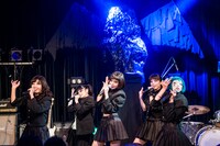 NECRONOMIDOL 3rdワンマンライブ「TENEBRAE INVICTUS」の様子。（撮影：大橋祐希）