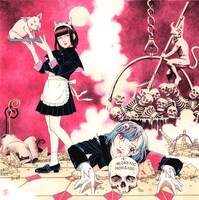 NECRONOMIDOL「NEMESIS」ジャケットイラスト