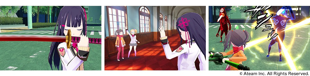 「放課後ガールズトライブ」のワンシーン。