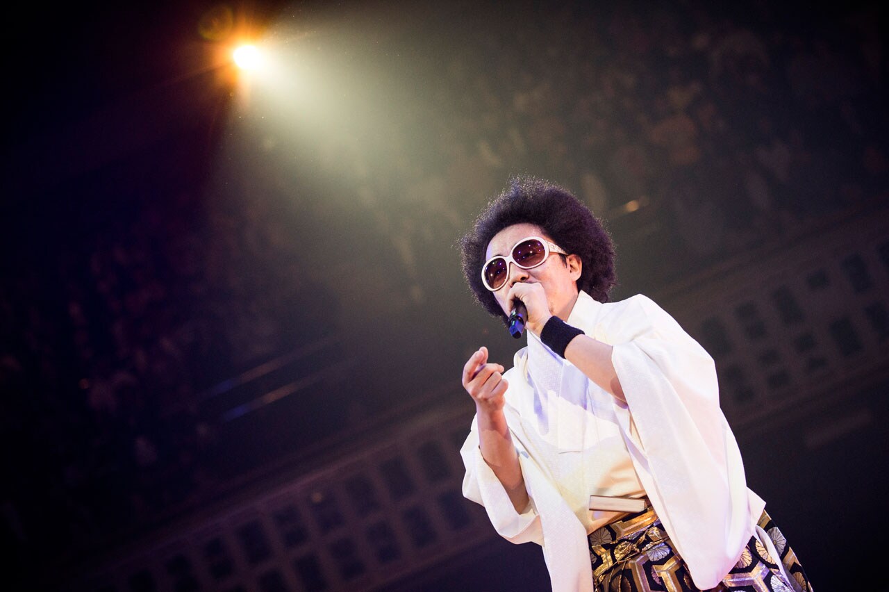 駕籠で来た！レキシ、国技館で全力ワンマン「今日は4倍動かないといけない」