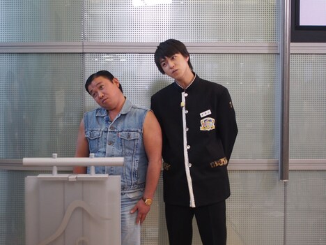 スギちゃんとタカシ。