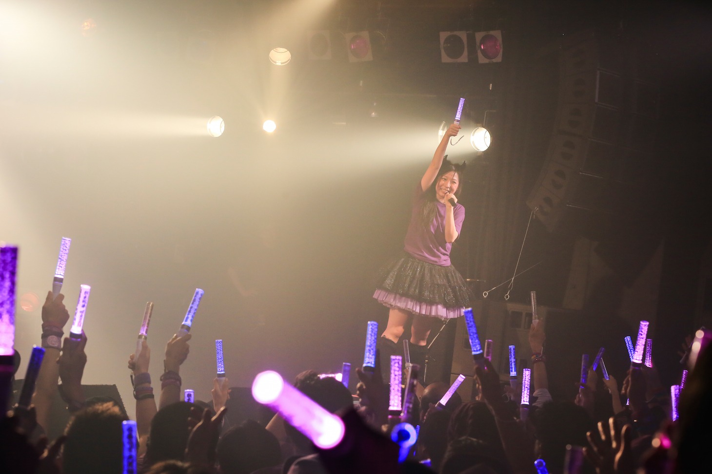 「チームしゃちほこ 年末大感謝祭ソロライブ6days『お願い！大黒様が止まらない2015～私達に幸をください▽THE FINAL～』」の様子。（撮影：笹森健一）