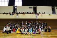 「転がれ!!」ミュージックビデオ撮影の様子。