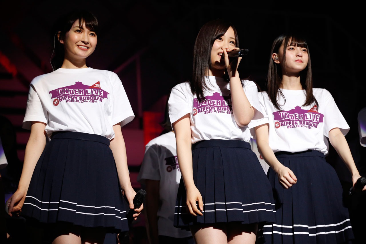 「乃木坂46 アンダーライブ at 日本武道館」2日目の様子。（提供：Sony Music Records）