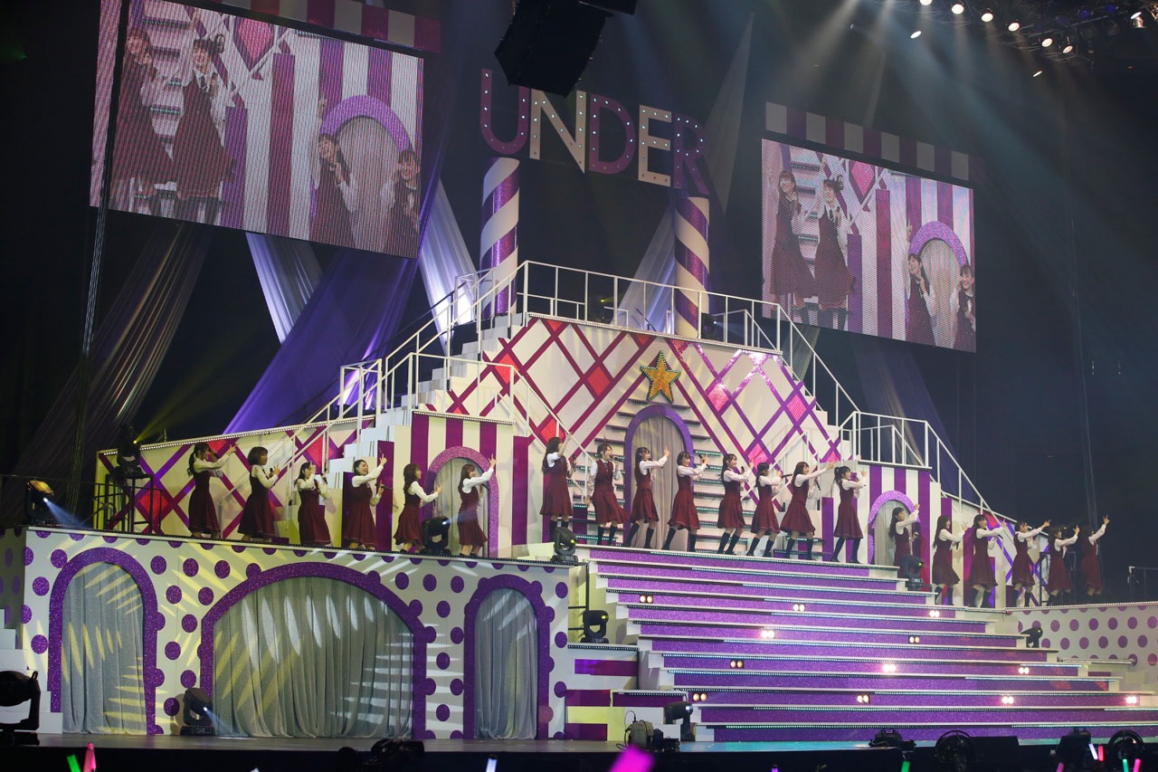 「乃木坂46 アンダーライブ at 日本武道館」1日目の様子。（提供：Sony Music Records）