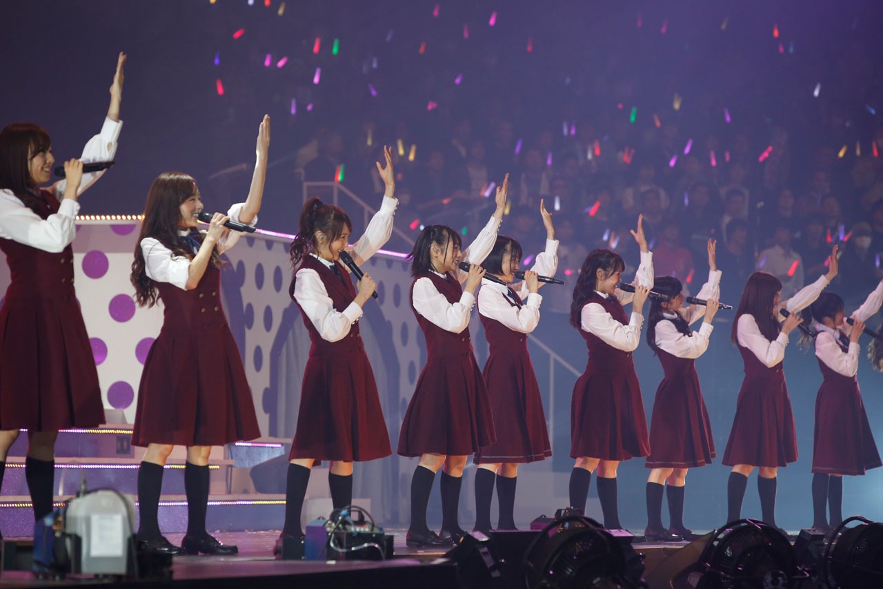 「乃木坂46 アンダーライブ at 日本武道館」1日目の様子。（提供：Sony Music Records）