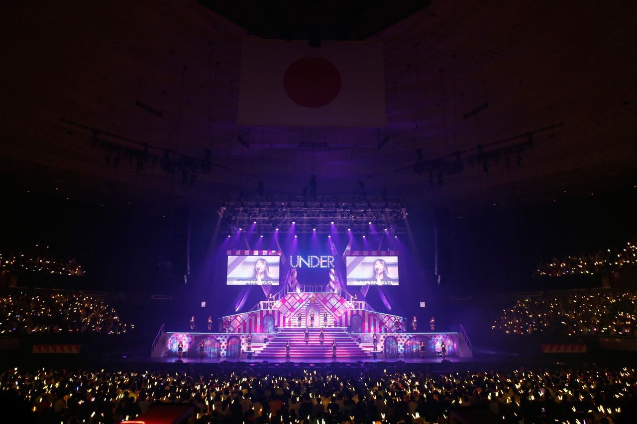 「乃木坂46 アンダーライブ at 日本武道館」の様子。（提供：Sony Music Records）