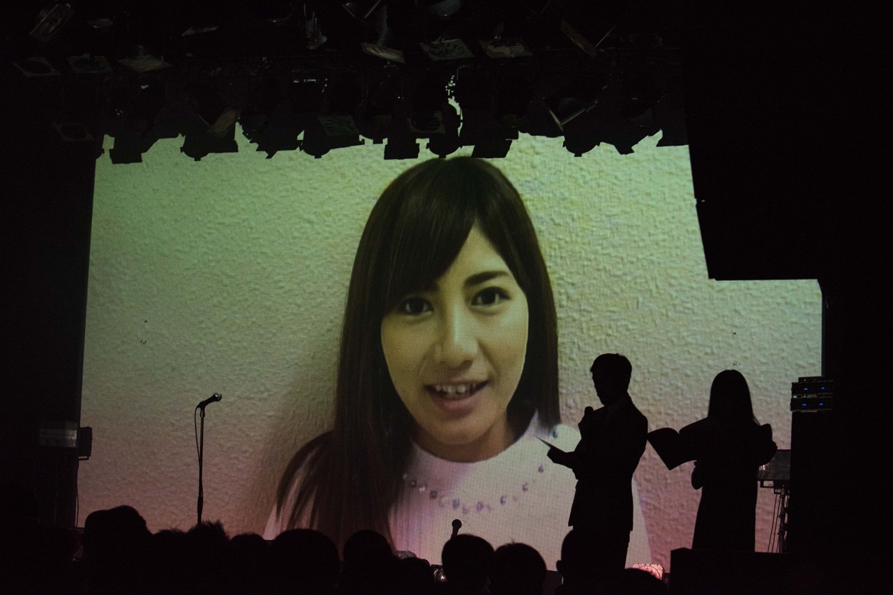 「BEST PERFORMANCE OF CHEERZ 2015」で3位を受賞した中根もにゃ。