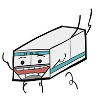 コーイチ考案のキャラ「超毛」。