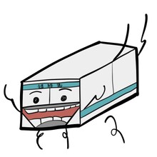 コーイチ考案のキャラ「超毛」。