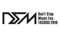 「Don't Stop Music Fes. TOCHIGI 2016」ロゴ
