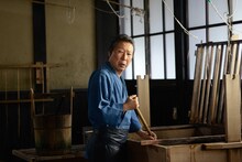 映画「つむぐもの」主演の石倉三郎。(C)2016「つむぐもの」製作委員会