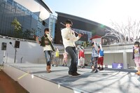 ハルキ＆ジント from M!LKのステージ。（撮影：角田勇太）