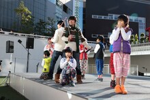 ハルキ＆ジント from M!LKのステージ。（撮影：角田勇太）