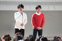 司会を務めたイケキャスの2人。（撮影：角田勇太）