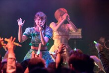 妄想キャリブレーションによるライブの様子。