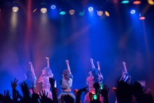 妄想キャリブレーションによるライブの様子。