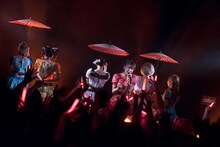 妄想キャリブレーションによるライブの様子。