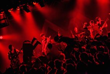 Crystal Lake「THE SIGN TOUR」東京・LIQUIDROOM公演の様子。（Photo by Takashi "TAKA” Konuma）